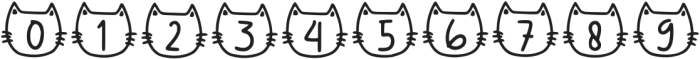Meows Nepil Regular otf (400) Font OTHER CHARS