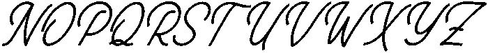 Meptora Italic otf (400) Font UPPERCASE