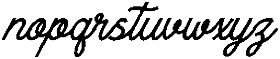 Meptora Italic otf (400) Font LOWERCASE