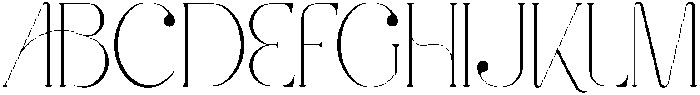 Meraki Regular otf (400) Font UPPERCASE