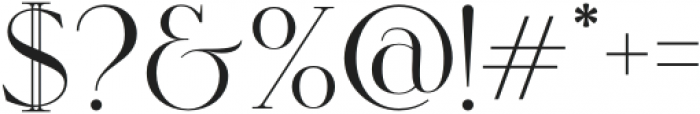 Meraki Serif otf (400) Font OTHER CHARS