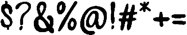 Meramo Regular otf (400) Font OTHER CHARS