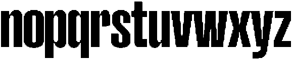 Merca-Bold otf (700) Font LOWERCASE