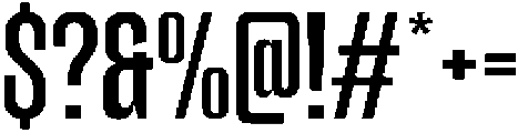 Merca Medium otf (500) Font OTHER CHARS
