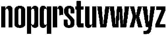 Merca Semi Bold otf (600) Font LOWERCASE