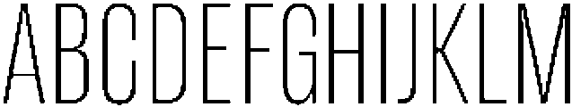Merca Thin otf (100) Font UPPERCASE