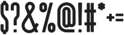 Mercantile Bold Round otf (700) Font OTHER CHARS