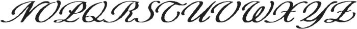 Merchande Print Script Regular otf (400) Font UPPERCASE