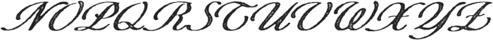 Merchande Print Script Rough otf (400) Font UPPERCASE