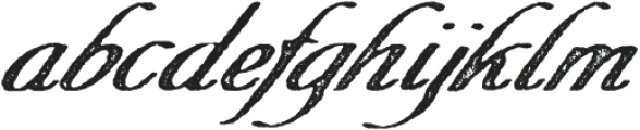 Merchande Print Script Rough otf (400) Font LOWERCASE