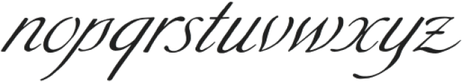 Merchande TC Script Regular otf (400) Font LOWERCASE