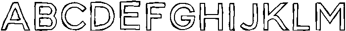 Merchant-Regular otf (400) Font UPPERCASE