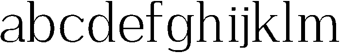 Mercury otf (400) Font UPPERCASE