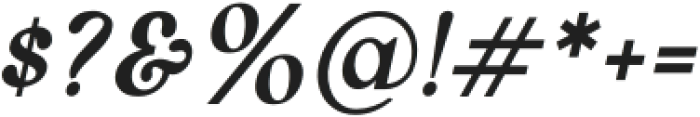 Mercusuar Bold Italic otf (700) Font OTHER CHARS