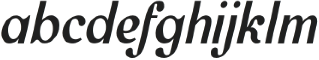 Mercusuar Bold Italic otf (700) Font LOWERCASE