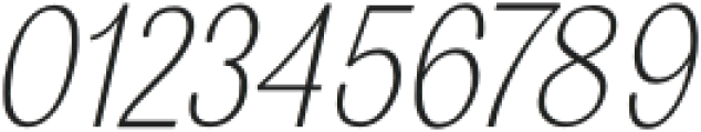 Mercusuar ExtraLight Italic otf (200) Font OTHER CHARS