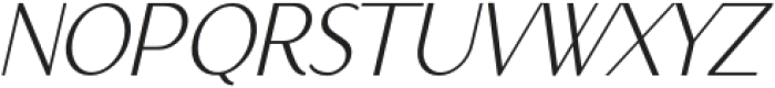 Mercusuar Light Italic otf (300) Font UPPERCASE