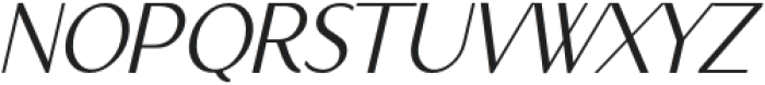 Mercusuar Regular Italic otf (400) Font UPPERCASE