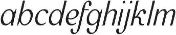 Mercusuar Regular Italic otf (400) Font LOWERCASE