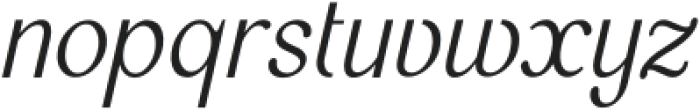 Mercusuar Regular Italic otf (400) Font LOWERCASE