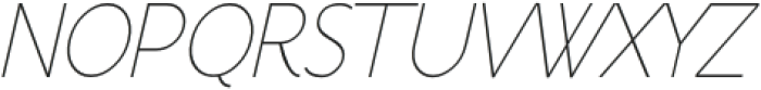 Mercusuar Thin Italic otf (100) Font UPPERCASE