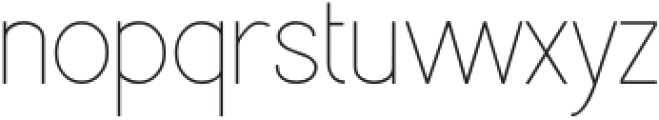 Mercusuar Thin otf (100) Font LOWERCASE