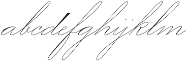 Mercy Two otf (400) Font LOWERCASE