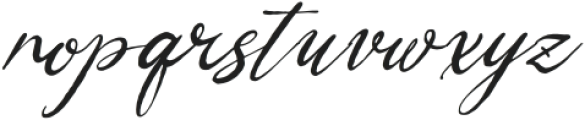 Mercyst Archangell Italic otf (400) Font LOWERCASE