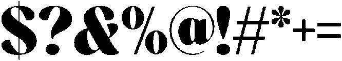 Meredith Regular otf (400) Font OTHER CHARS