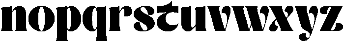 Meredith Regular otf (400) Font LOWERCASE