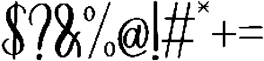 Merelya otf (400) Font OTHER CHARS