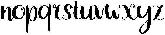 Merelya otf (400) Font LOWERCASE
