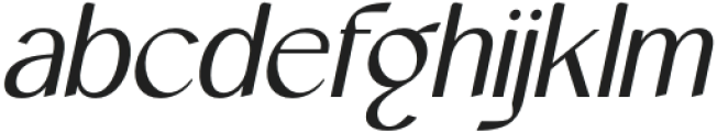 Mergaline Italic otf (400) FONT