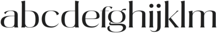 Mergury Regular otf (400) Font LOWERCASE