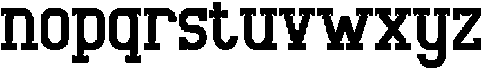 Merhin Regular otf (400) Font LOWERCASE