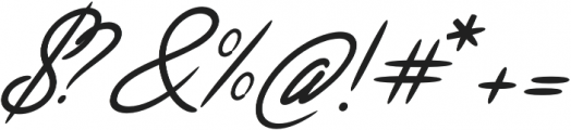 Meringa Italic otf (400) Font OTHER CHARS