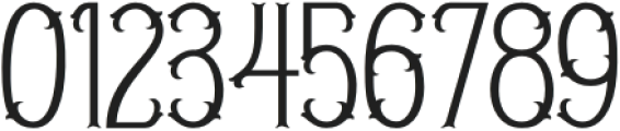 Merisk-Regular otf (400) Font OTHER CHARS
