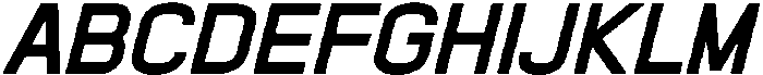 Meriva Bold Italic otf (700) Font UPPERCASE