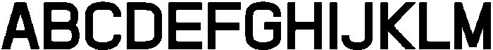 Meriva Bold otf (700) Font UPPERCASE