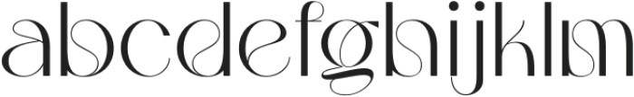 Merivale Regular otf (400) Font LOWERCASE