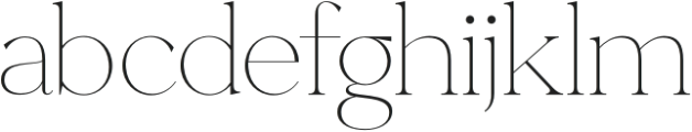 Merliha otf (400) Font LOWERCASE