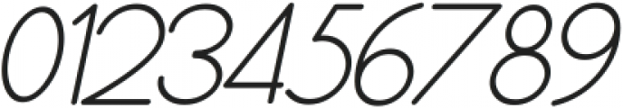 Merlina Italic otf (400) Font OTHER CHARS