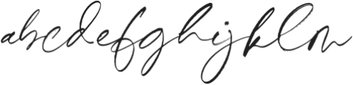 Merlinda Signature otf (400) Font LOWERCASE