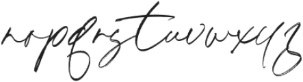 Merlinda Signature otf (400) Font LOWERCASE