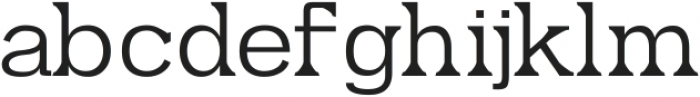 Mern regular ttf (400) Font LOWERCASE