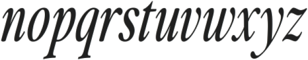 Merong Condensed Italic ttf (400) Font LOWERCASE