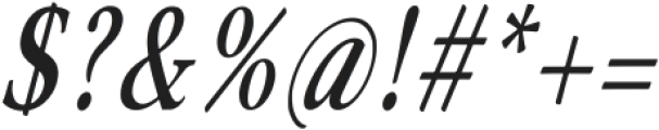 Merong Medium Condensed Italic ttf (500) Font OTHER CHARS