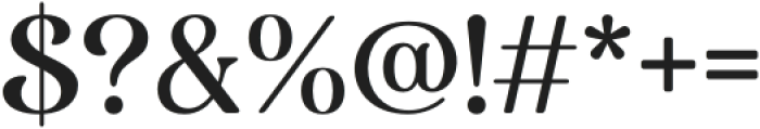 Merosa-Regular otf (400) Font OTHER CHARS