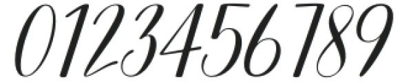 Merriday Italic Italic otf (400) Font OTHER CHARS