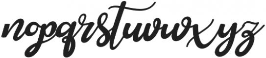 Merriwick Italic otf (400) Font LOWERCASE